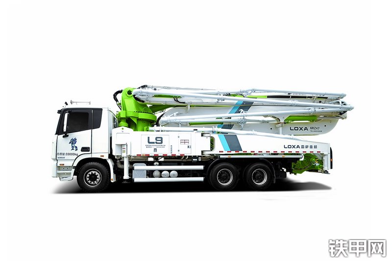 雷萨重机bj5289thbxdl938泵车