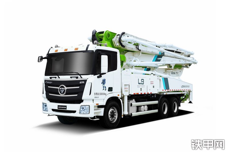 雷萨重机BJ5289THB-XD(L9-40米)泵车整机外观