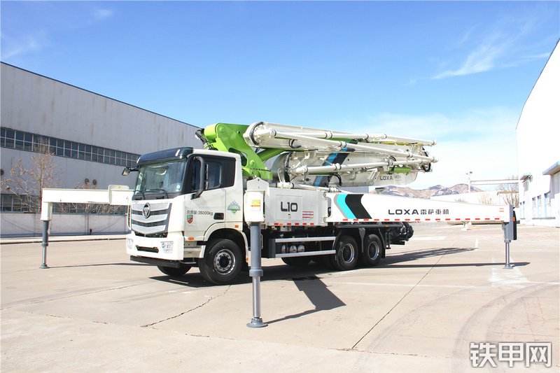 雷萨重机BJ5339THB-XD(L10-50米)泵车整机外观