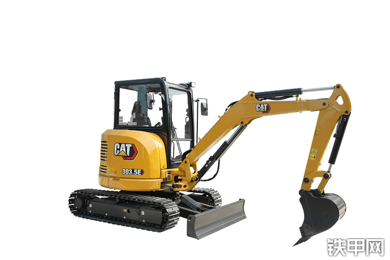 卡特彼勒CAT®303.5E CR 小型液压挖掘机整机外观