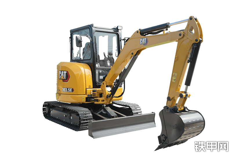 卡特彼勒CAT®303.5E CR 小型液压挖掘机整机外观