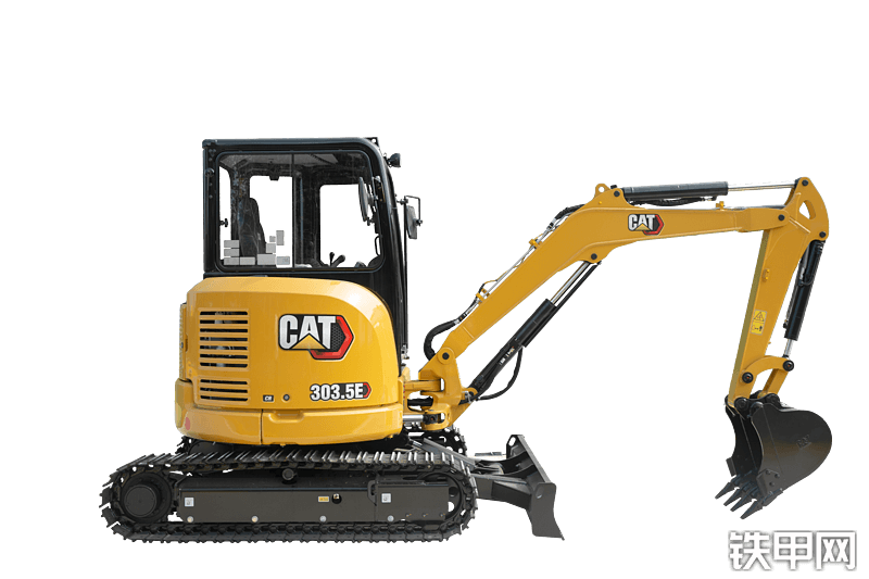 卡特彼勒CAT®303.5E CR 小型液压挖掘机整机外观