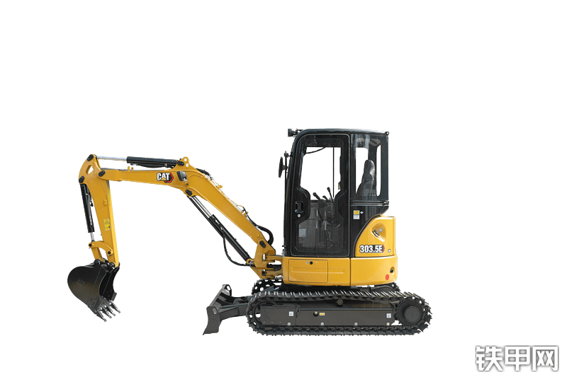卡特彼勒CAT®303.5E CR 小型液压挖掘机整机外观