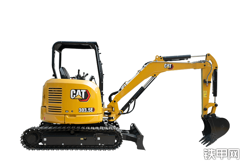 卡特彼勒CAT®303.5E CR 小型液压挖掘机整机外观