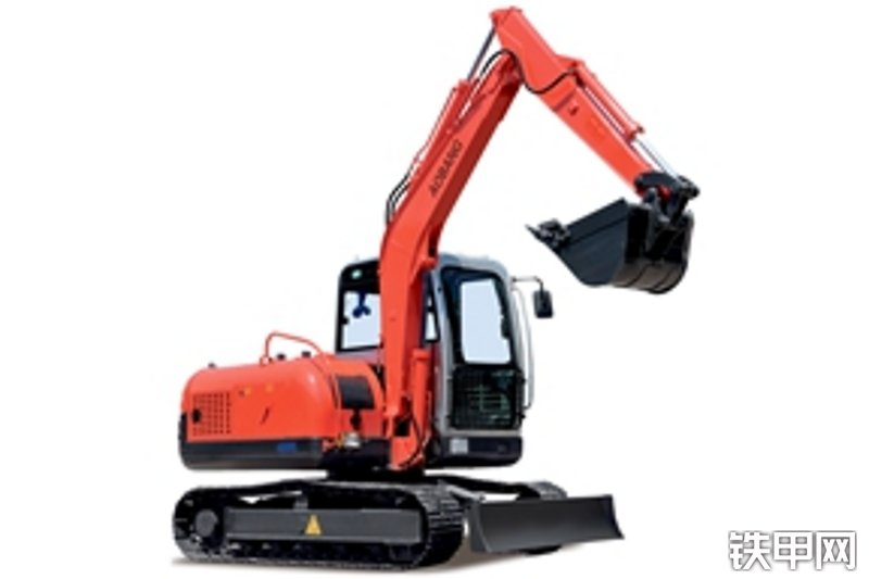 奥邦AB-608L挖掘机整机外观