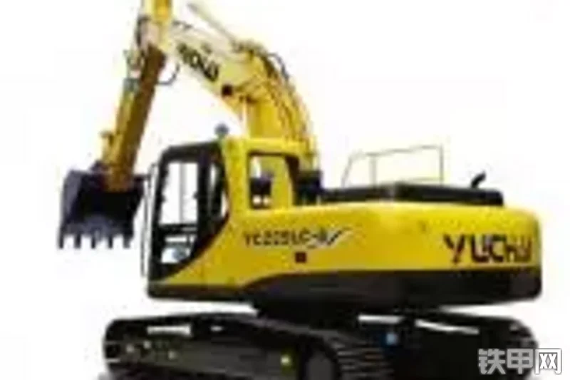 玉柴YC225LC-8挖掘机整机外观