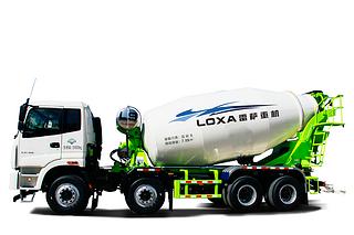 雷萨重机BJ5313GJB-LZ搅拌运输车整机外观