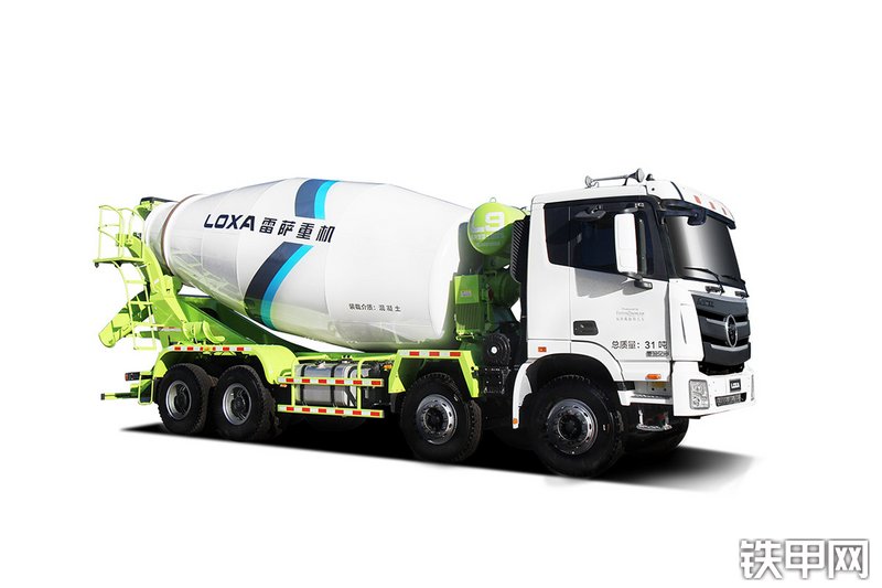 雷萨重机BJ5319GJB-6D（TL408）（LNG）搅拌运输车整机外观