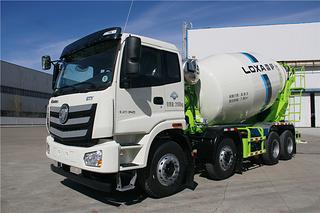 雷萨重机BJ5313GJB-LZ搅拌运输车整机外观