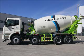雷萨重机BJ5313GJB-LZ搅拌运输车整机外观