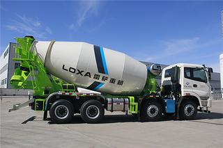 雷萨重机BJ5313GJB-LZ搅拌运输车整机外观