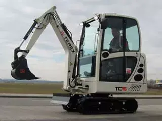 特雷克斯TC16挖掘机整机外观