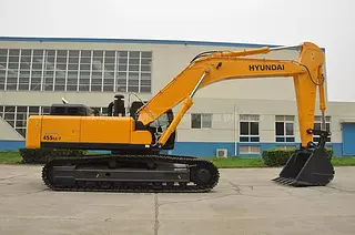 现代R455LC-7挖掘机