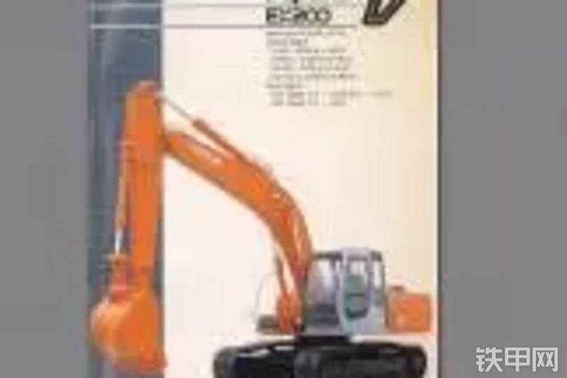 日立EX200-5挖掘机整机外观