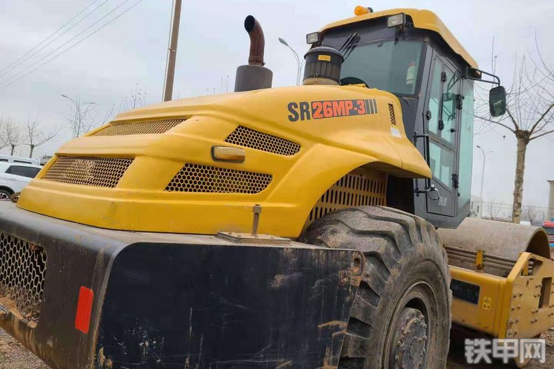 山推sr26mp3单钢轮压路机