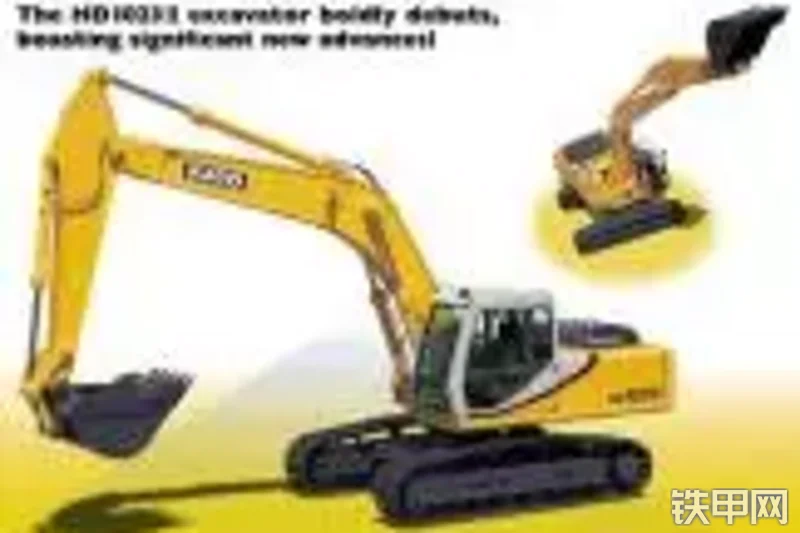 加藤HD1023II-LC挖掘机整机外观