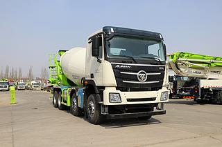 雷萨重机BJ5319GJB-6D（TL408）（LNG）搅拌运输车整机外观