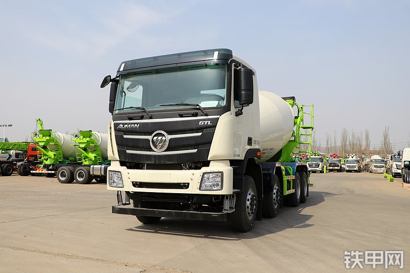 雷萨重机BJ5319GJB-6D（TL408）（LNG）搅拌运输车整机外观