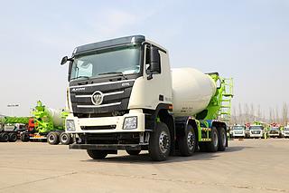 雷萨重机BJ5319GJB-6D（TL408）（LNG）搅拌运输车整机外观