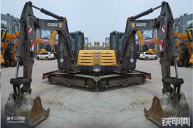 沃尔沃EC60B挖掘机整机外观