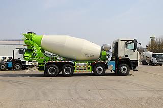 雷萨重机BJ5319GJB-6D（TL408）（LNG）搅拌运输车整机外观