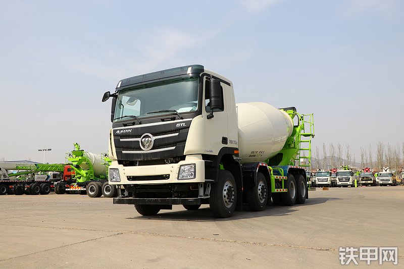 雷萨重机BJ5319GJB-6D（TL408）（LNG）搅拌运输车整机外观