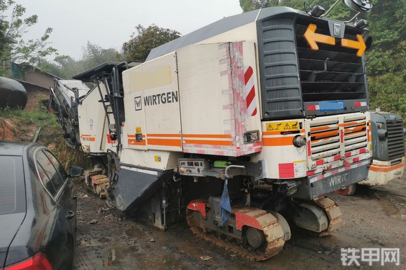 维特根W195铣刨机整机外观