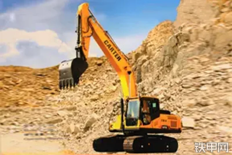 卡特重工CT195挖掘机整机外观