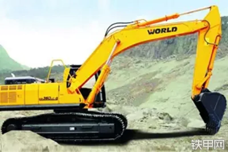 沃得重工W2360LC-8挖掘机整机外观