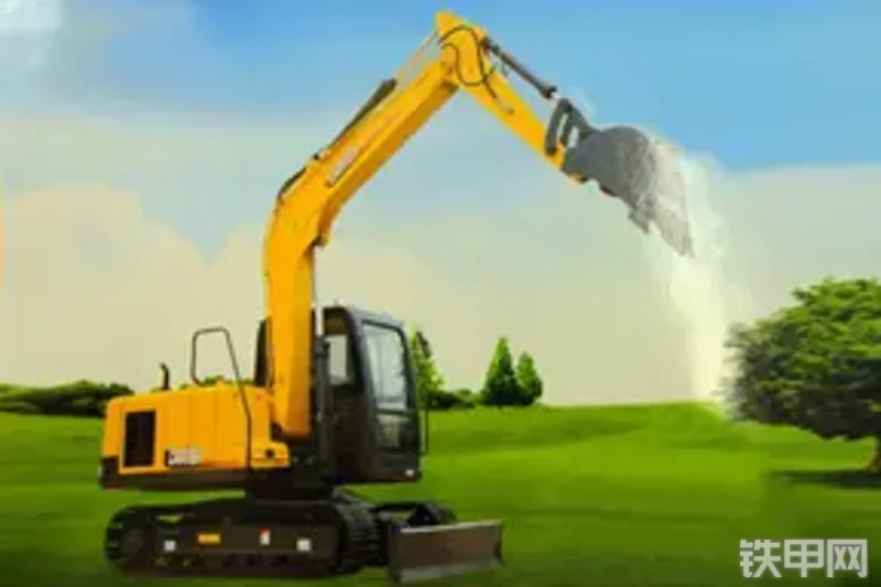 卡特重工CT85挖掘机整机外观