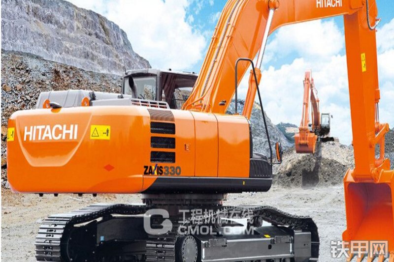 日立ZX330LC-5G挖掘机整机外观