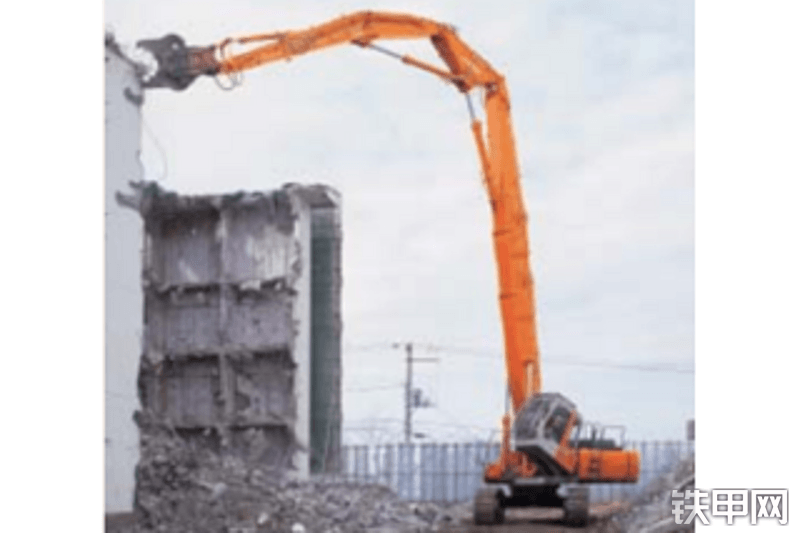 原装日立ZAXIS240LCK-HL230破碎装置专用型延长臂拆除挖掘机整机外观