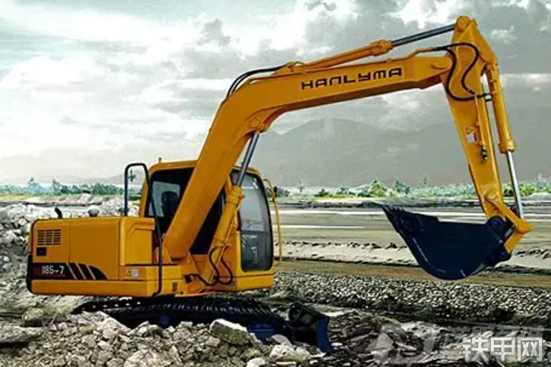 华力重工HL185挖掘机整机外观