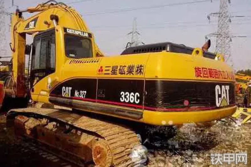 卡特彼勒336C液压挖掘机整机外观