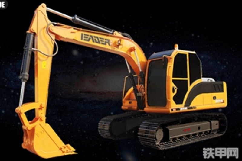 雷道机械LD155D挖掘机整机外观