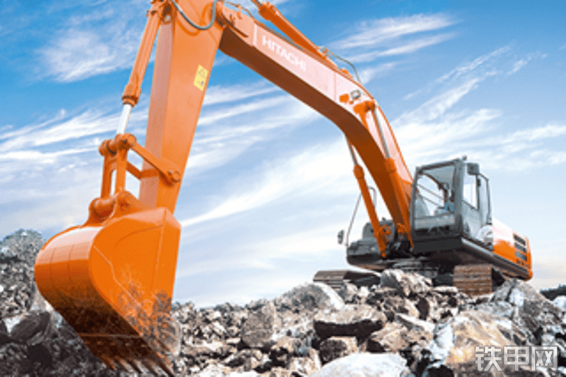 日立ZX350LCH-5G挖掘机整机外观