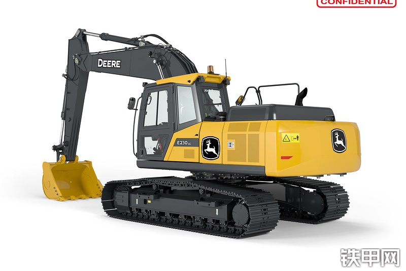约翰迪尔E230LC挖掘机整机外观