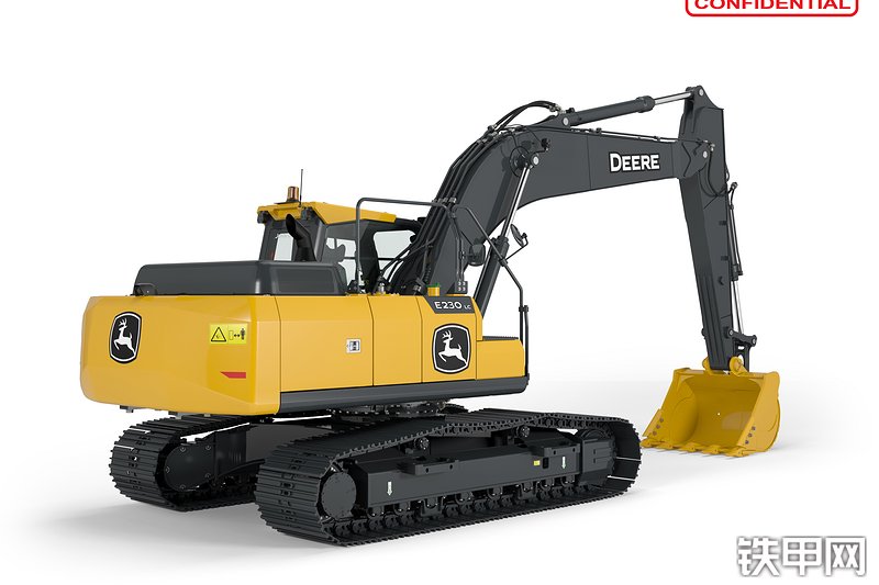 约翰迪尔E230LC挖掘机整机外观