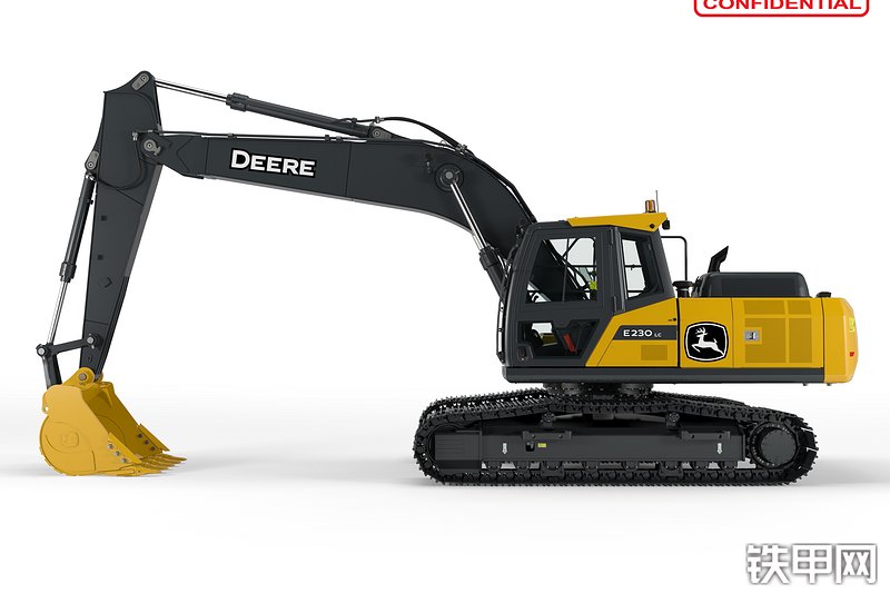 约翰迪尔E230LC挖掘机整机外观
