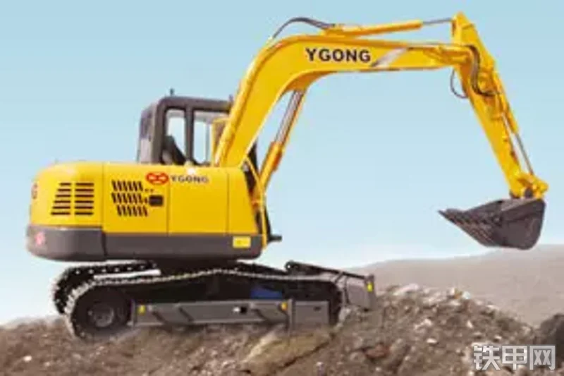 宜工CY65-8挖掘机整机外观