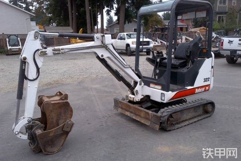 322挖掘机图片大全_山猫bobcat322整机外观照片-铁甲工程机械网触屏版