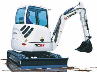 特雷克斯TC37挖掘机整机外观