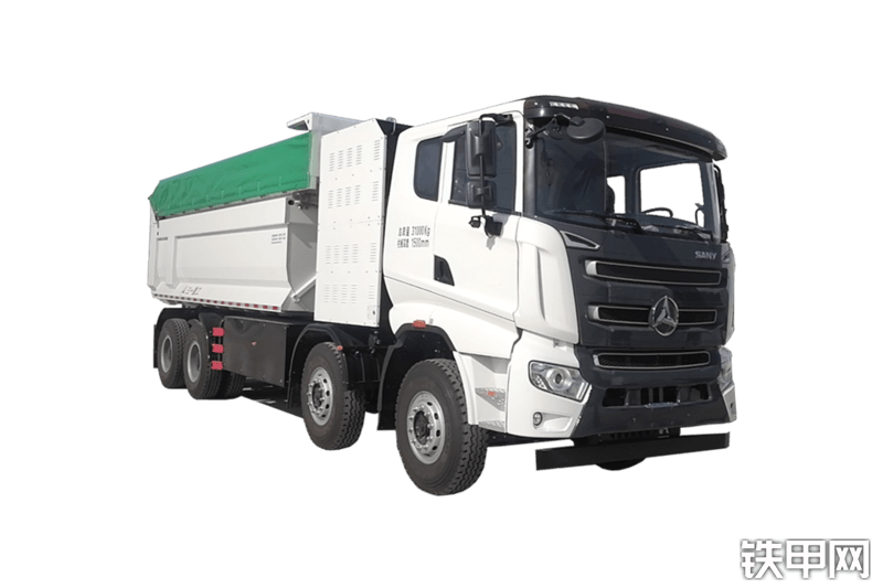 三一重工SYM3311ZZX1FCEV（420氢燃料）工程自卸车整机外观