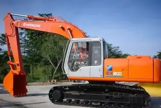 日立EX200-E挖掘机整机外观
