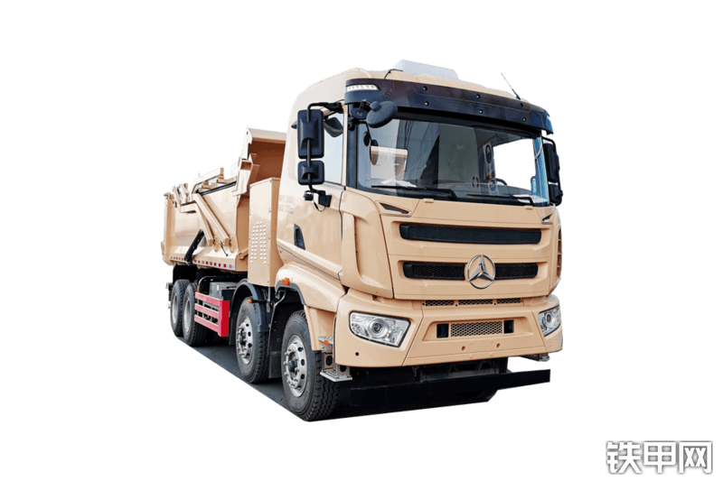 三一重工SYM3311ZZX1BEV（416充电版）工程自卸车整机外观