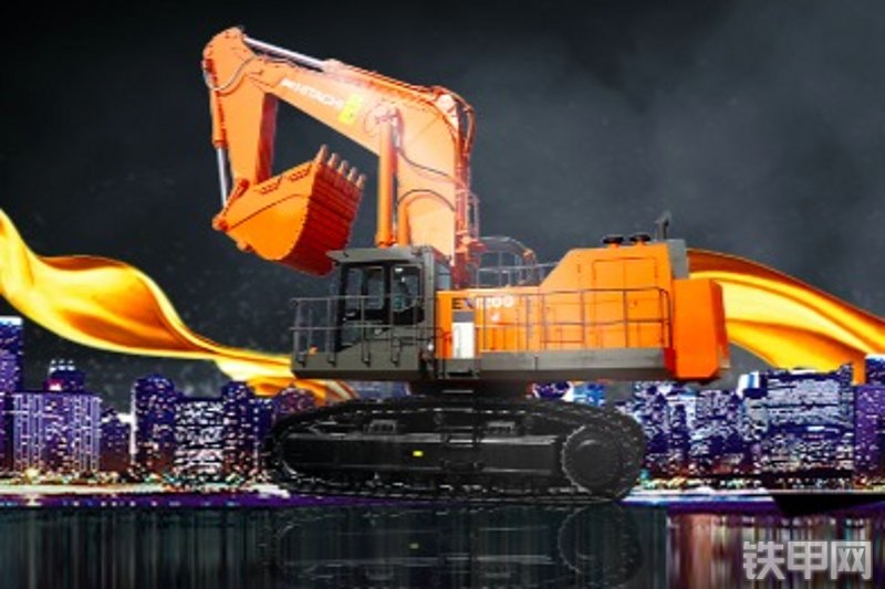 日立EX1200-6BH挖掘机整机外观