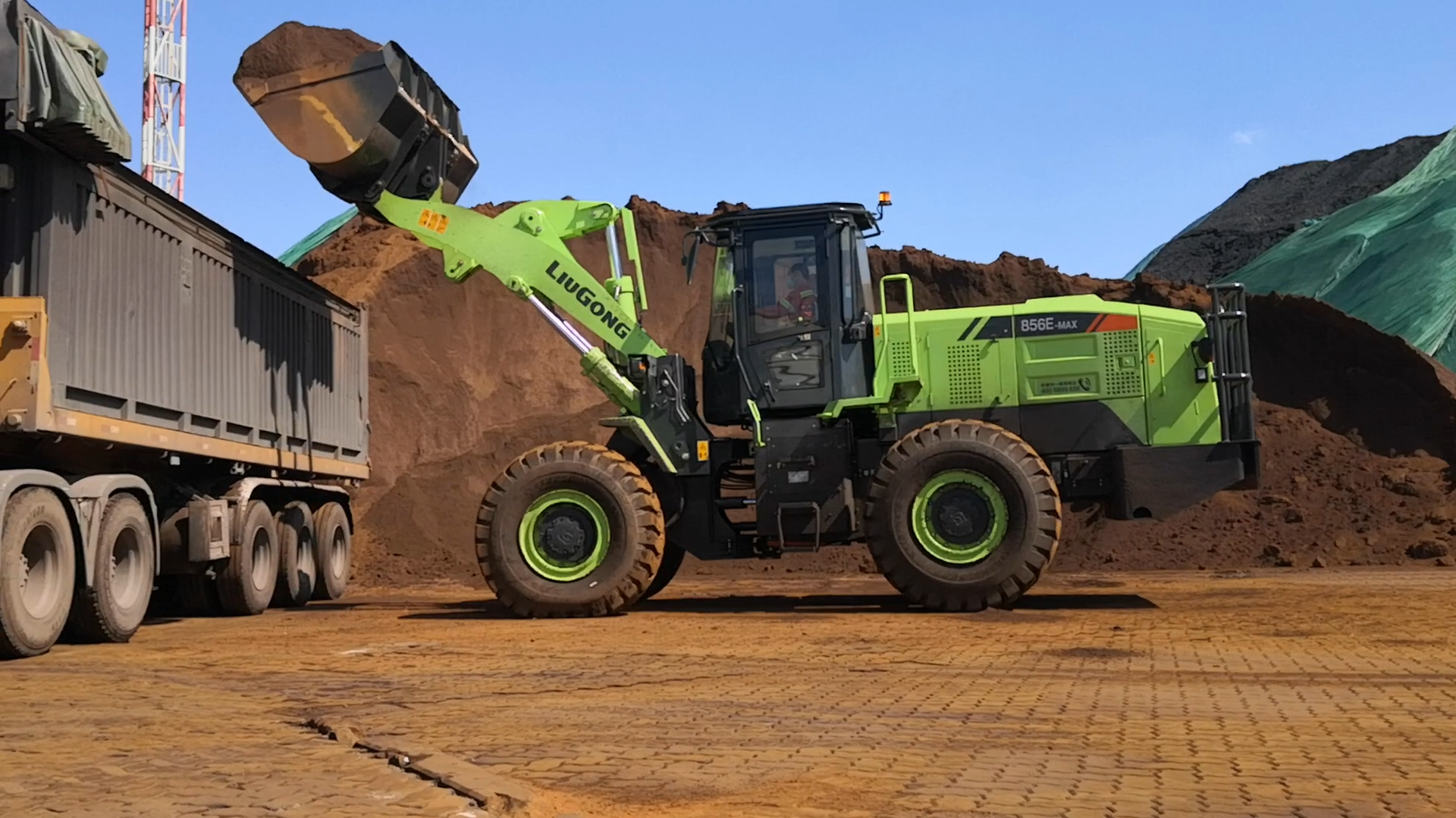 柳工clg856e max(电动)装载机