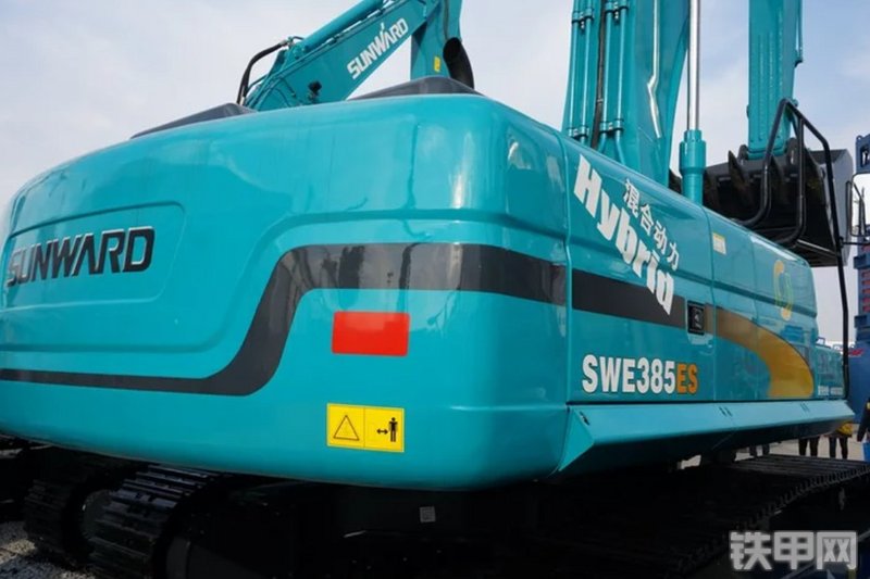 山河智能SWE385ES挖掘机整机外观