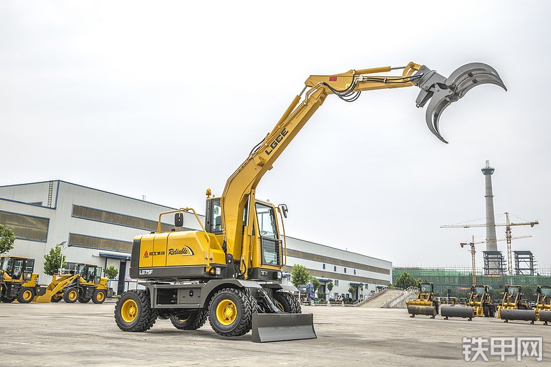 临工建机LG75F挖掘机整机外观