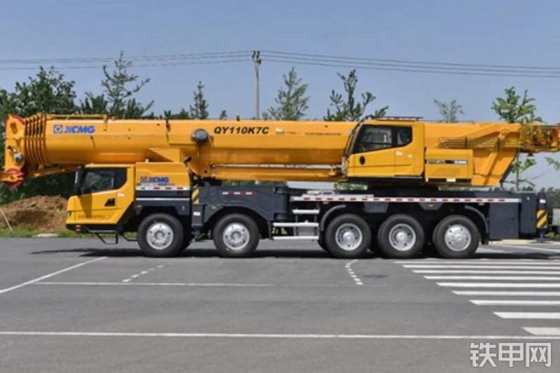 徐工QY110K7C起重机整机外观